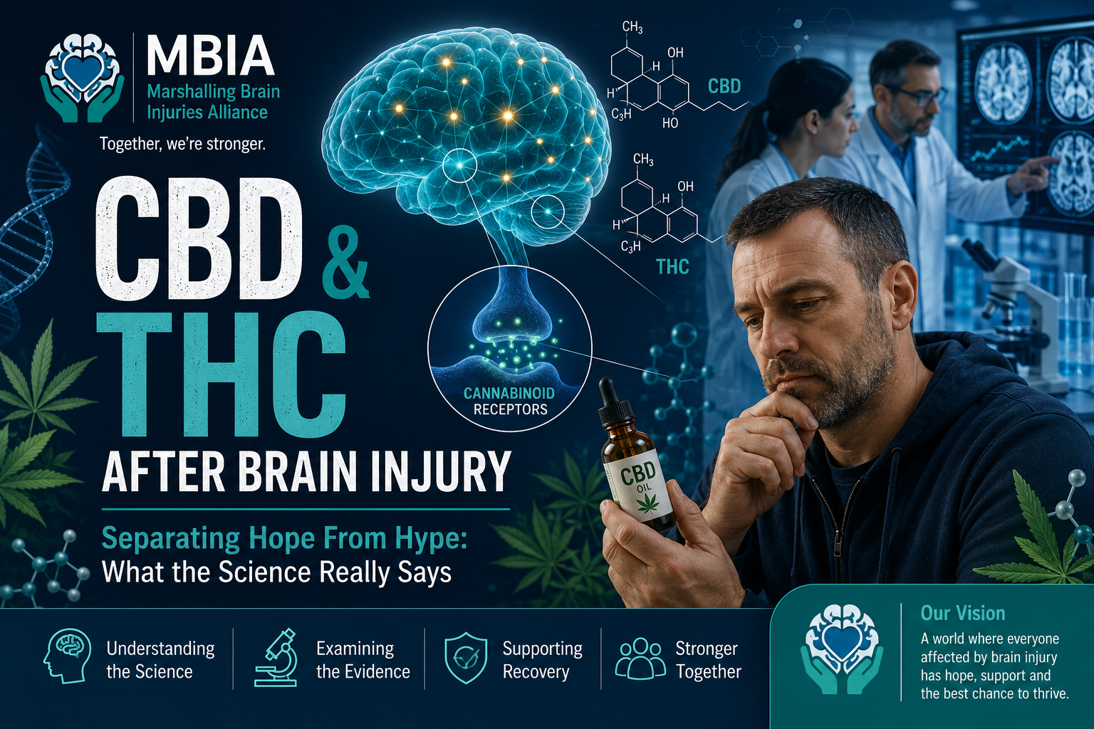 CBD and THC After Brain Injury: What Does the Science Really Say?
